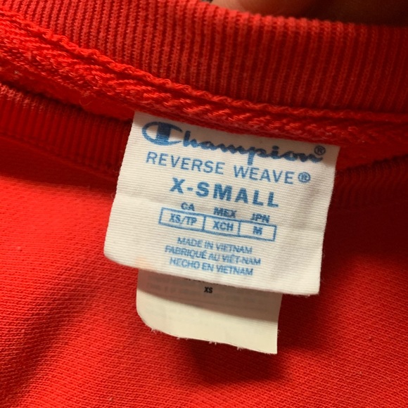 Champion cropped sweater - Picture 2 of 2